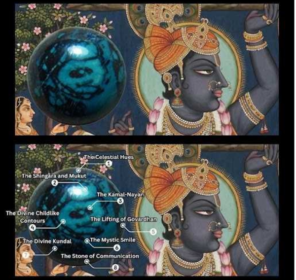 A One-in-a-Billion Geological Miracle: The Discovery of the ‘Swayambhu’ Lord Shrinathji Natural Chrysocolla Gemstone