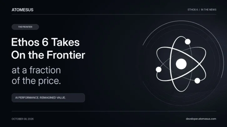 Ethos 6 Challenges GPT-6 Astra and Claude Fable 5.1 at 95% Lower Cost