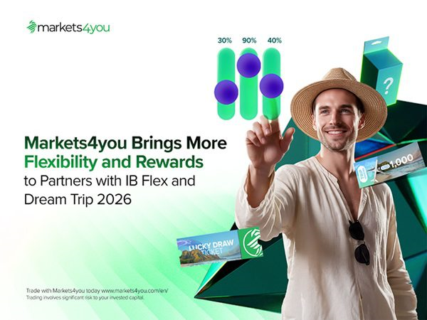 Markets4you Introduces IB Flex Commission Settings Alongside Dream Trip 2026